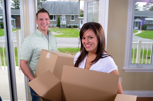 Commercial removals support for a local office in Sydenham