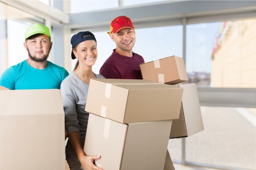 Moving checklist and prepared boxes for a Sydenham relocation
