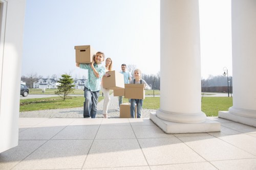 Removal van used for residential and office moves in Sydenham