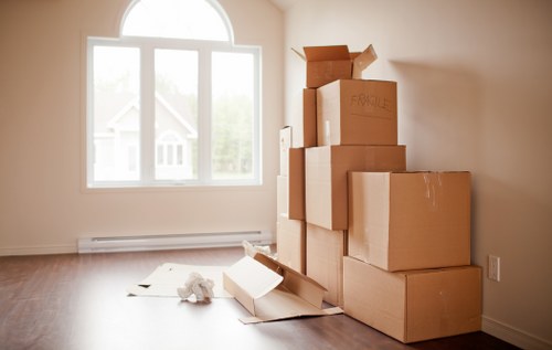 Packing and transport support for office furniture and equipment