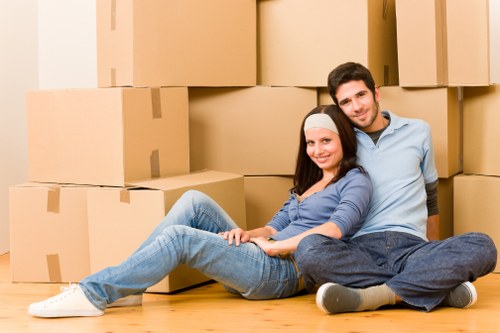 Local man with a van helping with a residential move in Sydenham