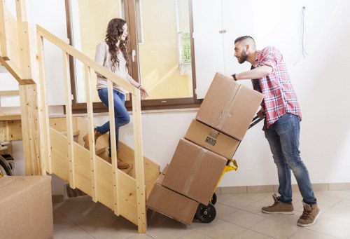 Local office relocation team handling a commercial move in Sydenham
