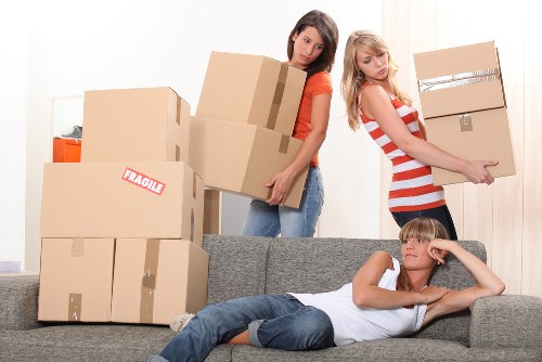 Reusable household items prepared for charity donation