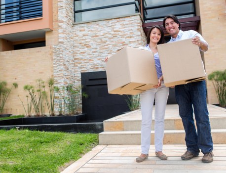 Commercial moving truck support for a Sydenham business move