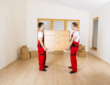 Careful handling of furniture during a home move in Sydenham